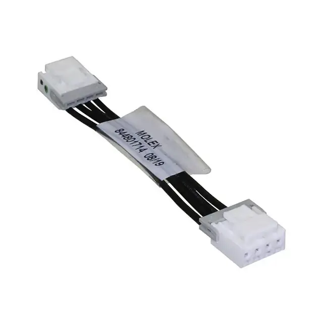 Produktfoto 1 von Molex 4 15137 Platinenstecker-Kabel Mini-Schloss 4 / Mini-Schloss Buchse / Buchse, 600 mm
