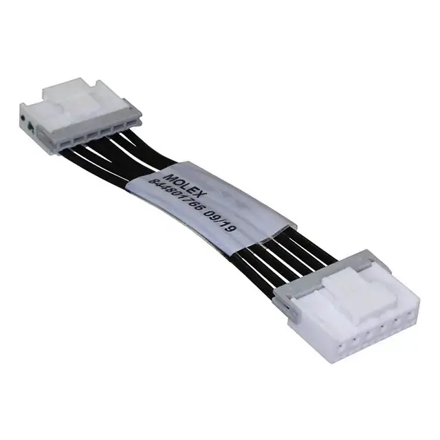 Produktfoto 1 von Molex 6 15137 Platinenstecker-Kabel Mini-Schloss 6 / Mini-Schloss Buchse / Buchse, 300 mm