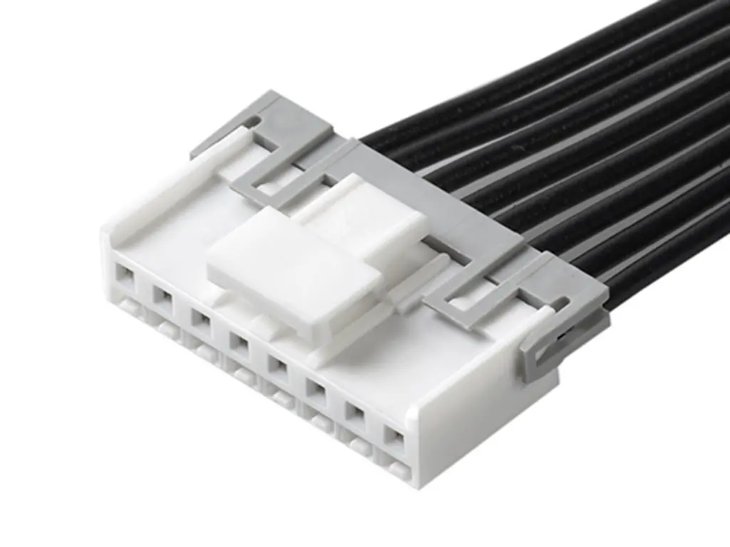 Produktfoto 1 von Molex 8 15137 Platinenstecker-Kabel Mini-Schloss 8 / Mini-Schloss Buchse / Buchse, 300 mm
