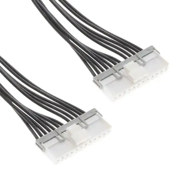 Produktfoto 1 von Molex 12 15137 Platinenstecker-Kabel Mini-Schloss 12 / Mini-Schloss Buchse / Buchse, 300 mm