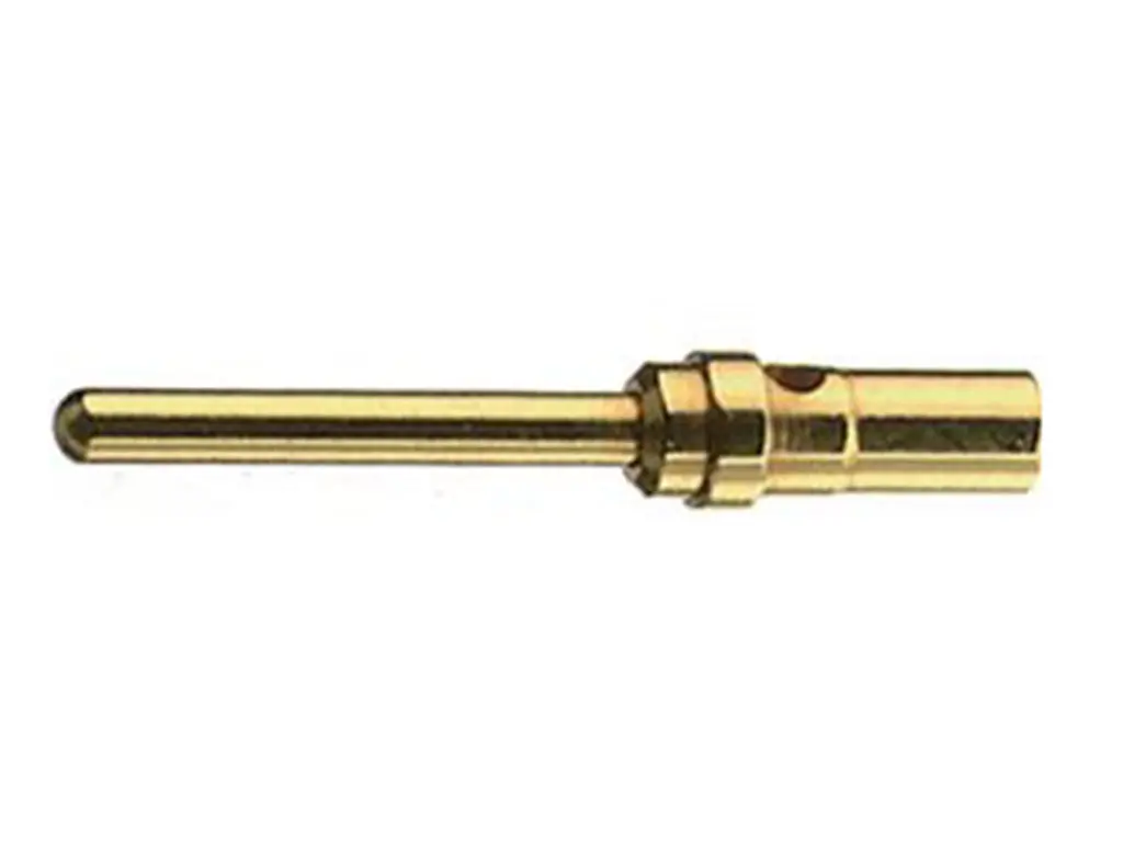 Produktfoto 1 von FCT from Molex 173112 D-Sub Steckverbinderkontakt, Stecker Crimpbefestigung, Messing, Gold über Nickel, 10 mΩ max 26 AWG