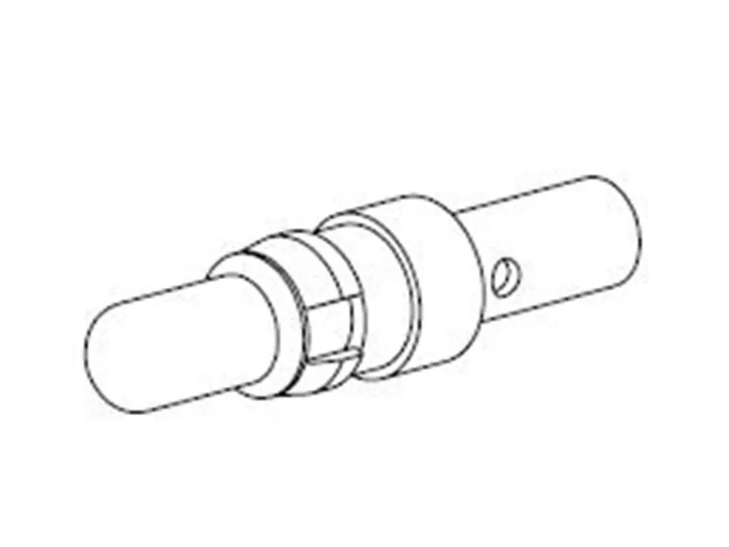 FCT from Molex 172704 D-Sub Steckverbinderkontakt, Stecker Crimpbefestigung, Kupferlegierung, Gold über Nickel, 1 mΩ
