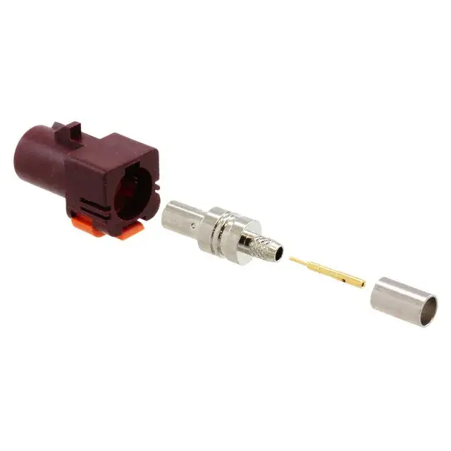 Molex 73403 Buchse Koaxialsteckverbinder, für RG174, RG-316-Kabel, 50 Ω Kabel, Standard, Gerade