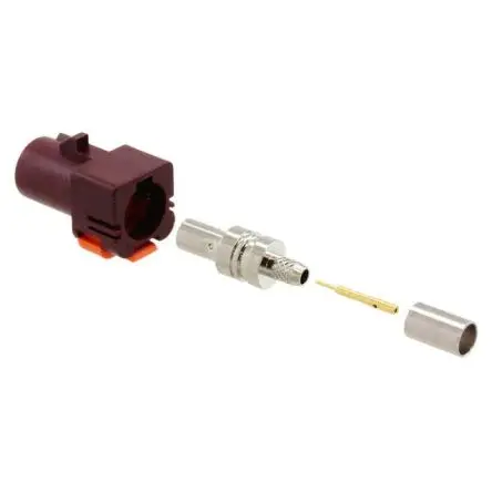 Produktfoto 1 von Molex 73403 Buchse Koaxialsteckverbinder, für RG174, RG-316-Kabel, 50 Ω Kabel, Standard, Gerade