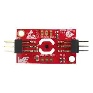 Produktfoto 1 von Würth Elektronik 2.53E12 Bewertungs-Kit WSEN-EVAL HIDS, Evaluierungsplatine Entwicklungstool Sensor, Feuchtigkeitssensor