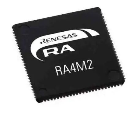 Produktfoto 1 von Renesas Electronics Mikrocontroller RA4M2 ARM Cortex M33 32 bit Flash, EEPROM Oberfläche 512kB QFP 100-Pin 100 MHz 128