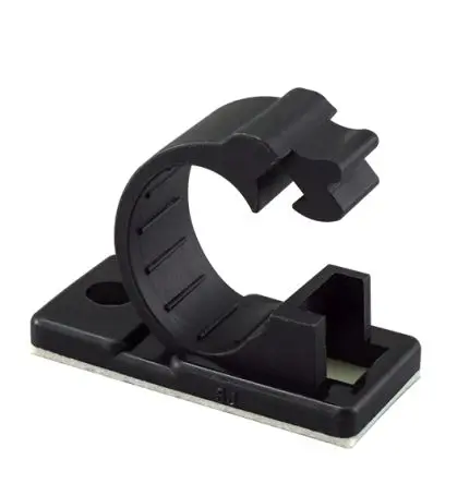 Produktfoto 1 von RS PRO Kabelklemme Klebend, Kabel-Ø 17 mm Nylon Schwarz 15.6mm x 41.3 mm