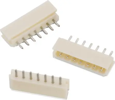 Wurth Elektronik WR-WTB Leiterplattenleiste Vertikal, 4-polig / 1-reihig, Raster 2.5 mm Raster Durchsteckmontage,