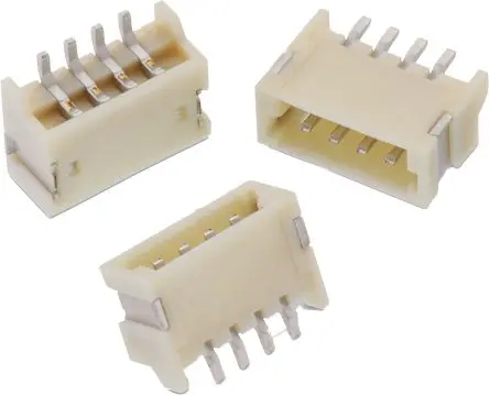 Produktfoto 1 von Wurth Elektronik WR-WTB Leiterplattenleiste gewinkelt, 6-polig / 1-reihig, Raster 1.5 mm Raster Oberfläche,