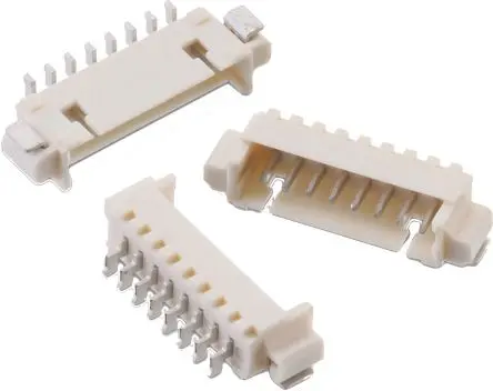 Produktfoto 1 von Wurth Elektronik WR-WTB Leiterplattenleiste gewinkelt, 12-polig / 1-reihig, Raster 1.25 mm Raster Oberfläche,