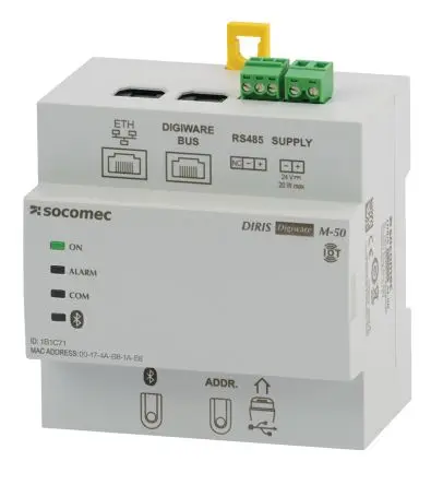 Produktfoto 1 von Socomec Serieller Device Server 2 100 Mbit/s