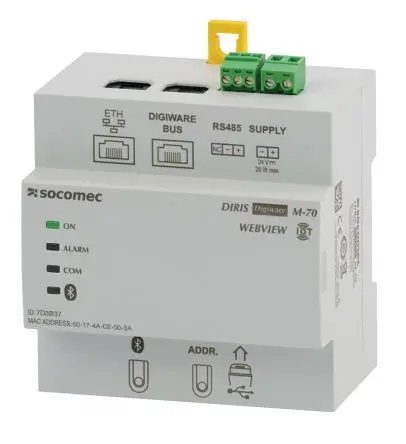 Produktfoto 1 von Socomec Serieller Device Server 3 115.2 kbit/s