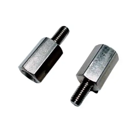 Produktfoto 1 von RS PRO Abstandhalter, Länge 56 mm, Gewindelänge 56 mm, Edelstahl, Sechskant M3 M3, 6 mm 6 mm