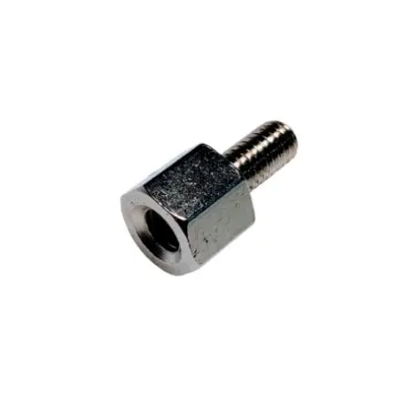 Produktfoto 1 von RS PRO Abstandhalter, Länge 26 mm, Gewindelänge 26 mm, Messing, Sechskant M3 M3, 5.5 mm 6 mm