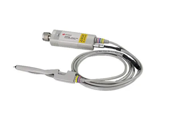 Produktfoto 1 von Keysight Technologies U1818A/B N2839A Oszilloskoptastkopf Differenzial -10 dB 100 MHz Bananenstecker