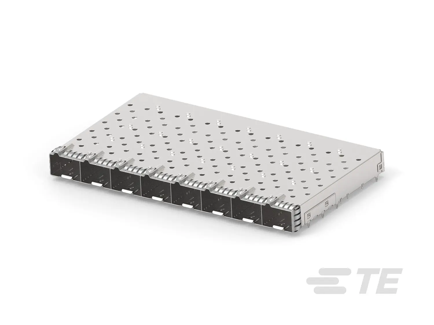 Produktfoto 1 von TE Connectivity SFP56 SFP Steckverbinder, Käfig SFP Buchse, 8-fach 40-polig