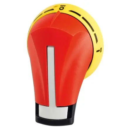 Produktfoto 1 von Socomec Gelb, Rot 1414 Drehgriff für FUSERBLOC 70 mm, IP65