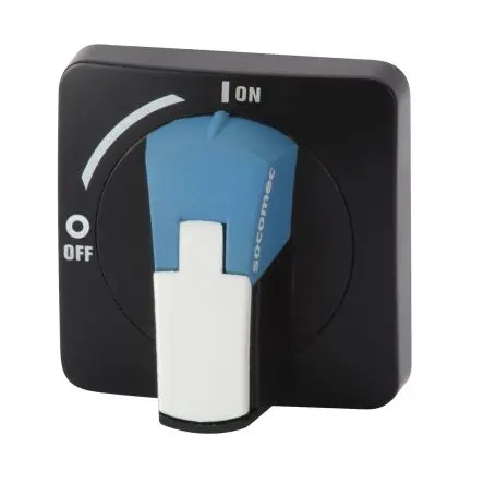 Produktfoto 1 von Socomec Schwarz 1463 Drehgriff für SIRCO M 45 mm 1-fach abschließbar, IP65