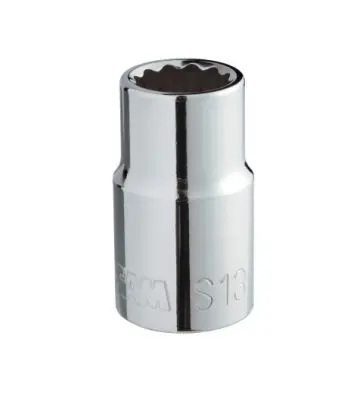 Produktfoto 1 von SAM 1/2 in 12-Kant Buchse SW 13 mm x 38mm
