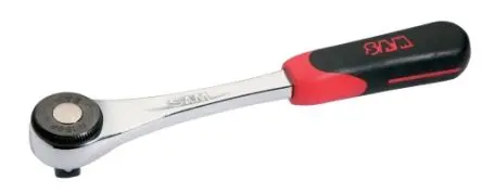 Produktfoto 1 von SAM 12.7 mm Steckschlüssel Ratsche Chrom Vanadium Stahl, Länge 242mm