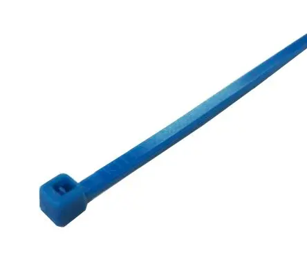 Produktfoto 1 von RS PRO Nylon 6.6 Kabelbinder Nicht lösbar Blau 4.8mm x 385 mm