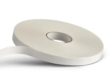 Produktfoto 1 von RS PRO Polyethylenschaum Schaumstoff Klebeband doppelseitig, Weiß, Stärke 1 mm, 19mm x 50 m