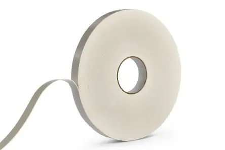 Produktfoto 1 von RS PRO Polyethylenschaum Schaumstoff Klebeband doppelseitig, Weiß, Stärke 1 mm, 25mm x 50 m