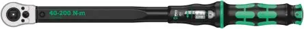Produktfoto 1 von Wera Click-Torque C 3 Push R/L 1/2 in Klick-Drehmomentschlüssel Vierkant 40 To 200 Nm, Länge 530mm, ±3 %