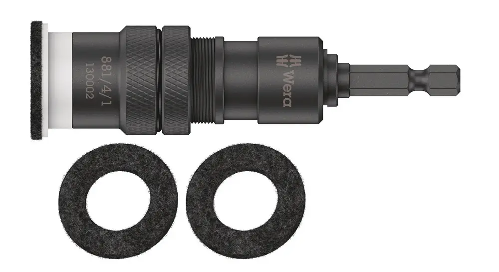Produktfoto 1 von Wera 200 mm 6.35 mm Bithalter Chrom