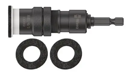 Produktfoto 1 von Wera 200 mm 6.35 mm Bithalter Chrom