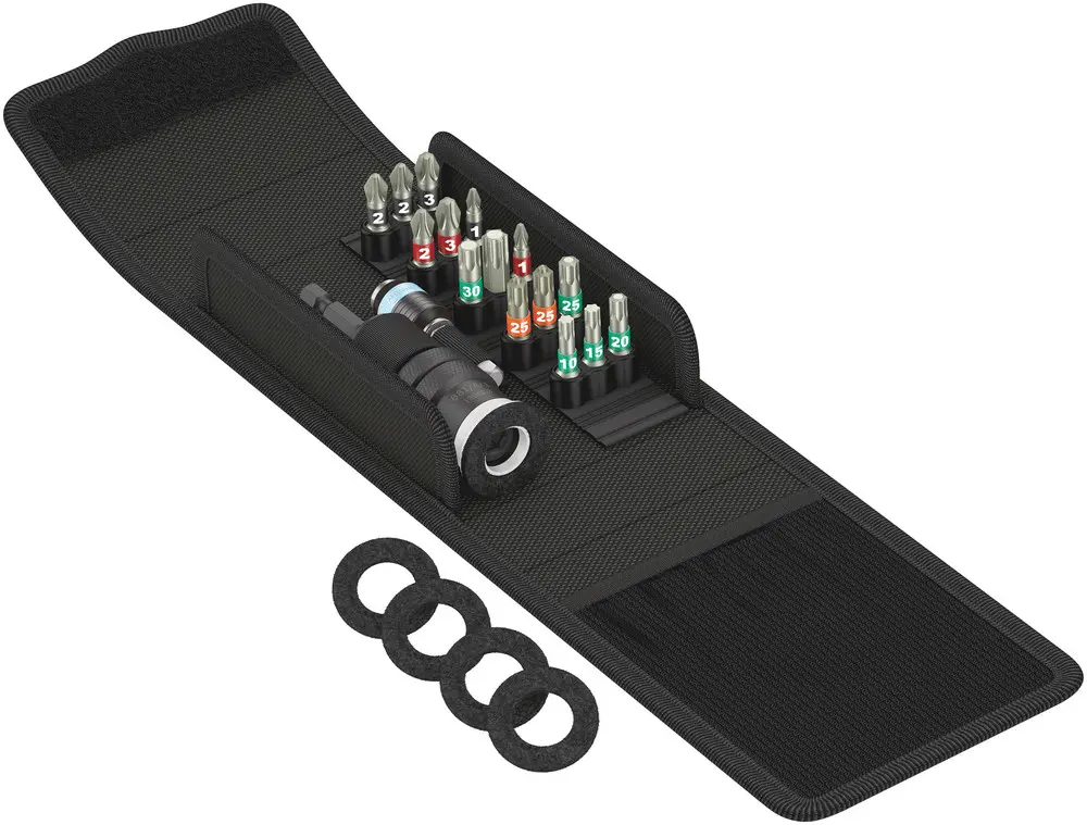 Wera Terrassenbau Werkzeugsatz, Tasche 21-teilig
