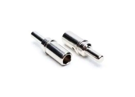 Produktfoto 1 von Amphenol AT60 Crimp-Anschlussklemmenkontakt Stecker, Stiftkontakt, Crimpbefestigung, Kupferlegierung Nickel-beschichtet