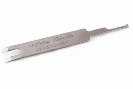 Produktfoto 1 von Amphenol Industrial ATRT Serie Kontaktausziehwerkzeug Stahl, Gerade, Ausziehwerkzeug für Kfz-Steckverbinder