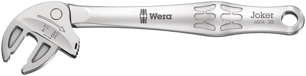 Produktfoto 1 von Wera Rollgabelschlüssel Rollgabelschlüssel, SoftGrip Griff, Backenweite 10 mm, / Länge 117 mm