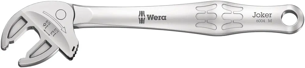 Produktfoto 1 von Wera Rollgabelschlüssel Rollgabelschlüssel, SoftGrip Griff, Backenweite 13 to 16 mm, / Länge 188 mm