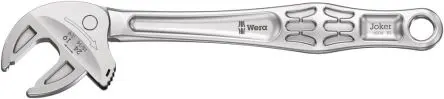 Produktfoto 1 von Wera Rollgabelschlüssel Rollgabelschlüssel, SoftGrip Griff, Backenweite 19 to 24 mm, / Länge 256mm