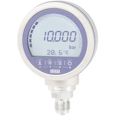 Produktfoto 1 von WIKA CPG1500 Drahtlos Manometer 0 bar → 40 bar ±0.1 % Aluminiumdruckguss Gehäuse G 1/2