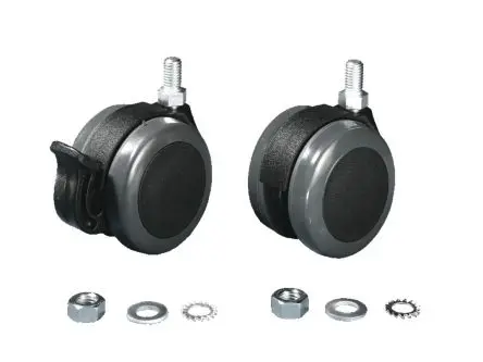 Produktfoto 1 von Rittal TWIN-Rollen Stahl, für Gehäuse 85 mm M12 x 20