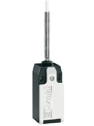 Produktfoto 1 von Lovato Endschalter, Rollenhebel 1-poliger Umschalter, IP20, Thermoplast 600V ac 10A