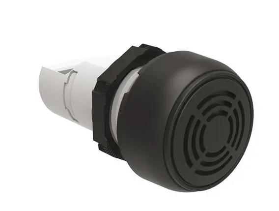Produktfoto 1 von Lovato LPCZS Akustischer Warnmelder IP40 9 → 15 V ac/dc 90dB Schwarz