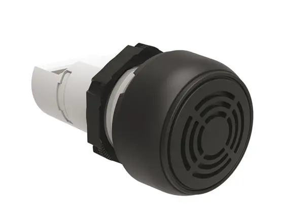Produktfoto 1 von Lovato LPCZS Akustischer Warnmelder IP40 18 → 30 V dc 90dB Schwarz
