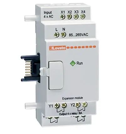 Produktfoto 1 von Lovato Micro PLC's E/A-Erweiterungsmodul Erweiterungseinheit für PLC