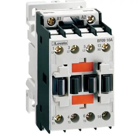 Produktfoto 1 von Lovato Schütz 110V ac-Spule, 3-polig / 12 A 24V 5 kW 1 Öffner 1-Hilfskontakte