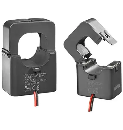 Produktfoto 1 von Carlo Gavazzi CTA Stromwandler 600 A, Kabel, 600V ac, 24 mm