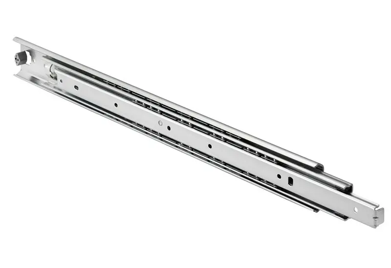 Produktfoto 1 von Accuride Gleitschalter, Weichstahl, 3657, 110kg max., 53.1 mm breit, 13 mm hoch, 13 mm tief