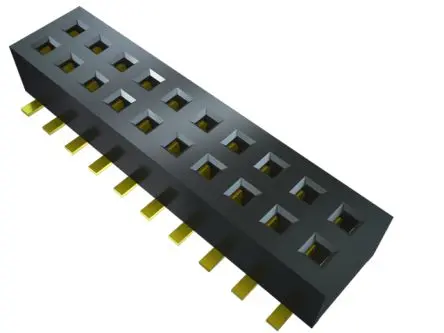 Produktfoto 1 von Samtec CLP Leiterplattenbuchse Horizontal Oberfläche 100-polig / 2-reihig, Raster 1.27 mm Lot