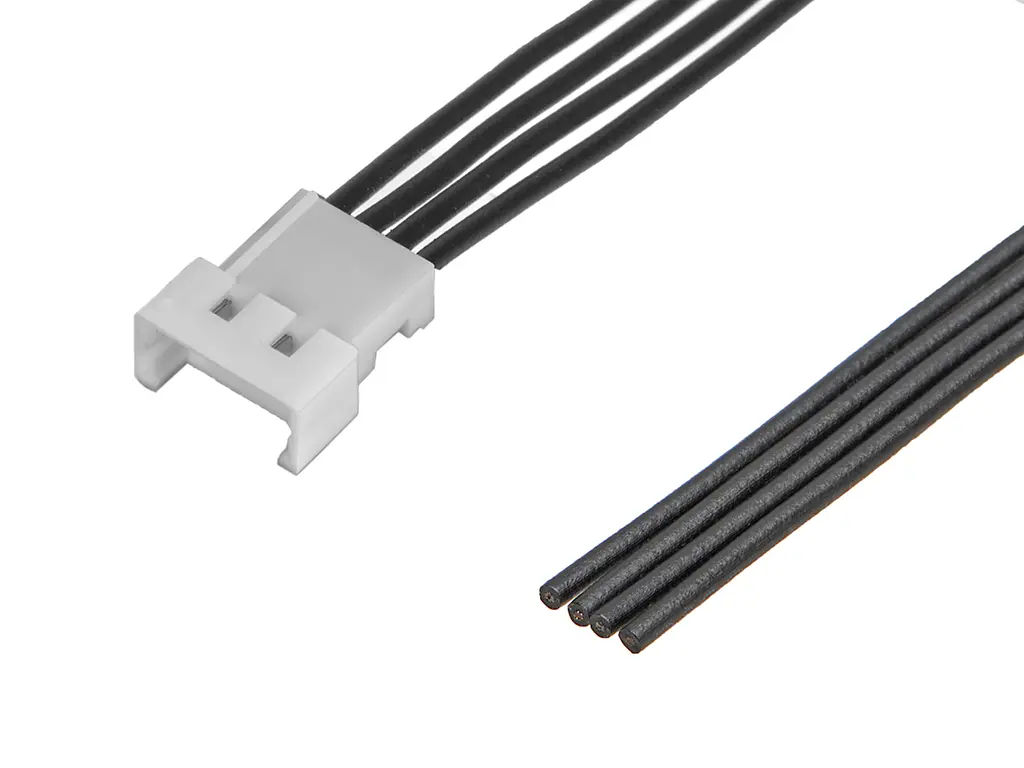 Produktfoto 1 von Molex 4 218111 Platinenstecker-Kabel PicoBlade 4 / Nicht abgeschlossen Stecker / Stecker, 300 mm