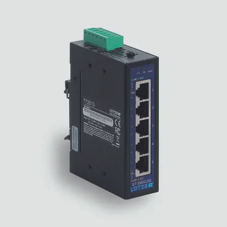 Produktfoto 1 von F Lutze Ltd Ethernet-Switch 5-Port Unmanaged 1000Mbit/s