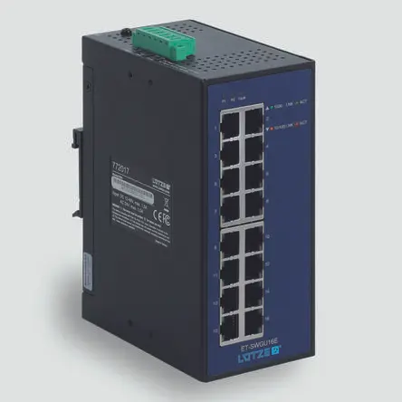 Produktfoto 1 von F Lutze Ltd Ethernet-Switch 16-Port Unmanaged 1000Mbit/s