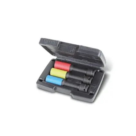 Produktfoto 1 von BETA Steckschlüsselsatz 1/2 in Vierkant Sechskant Polymer 17 mm, 19 mm, 21 mm 3-teilig